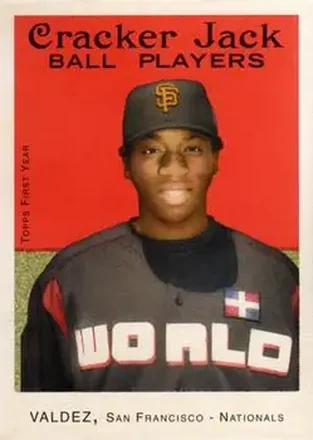 2004 Topps Cracker Jack #217 - Merkin Valdez - San Francisco Giants