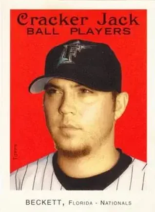 2004 Topps Cracker Jack #220 - Josh Beckett - Florida Marlins