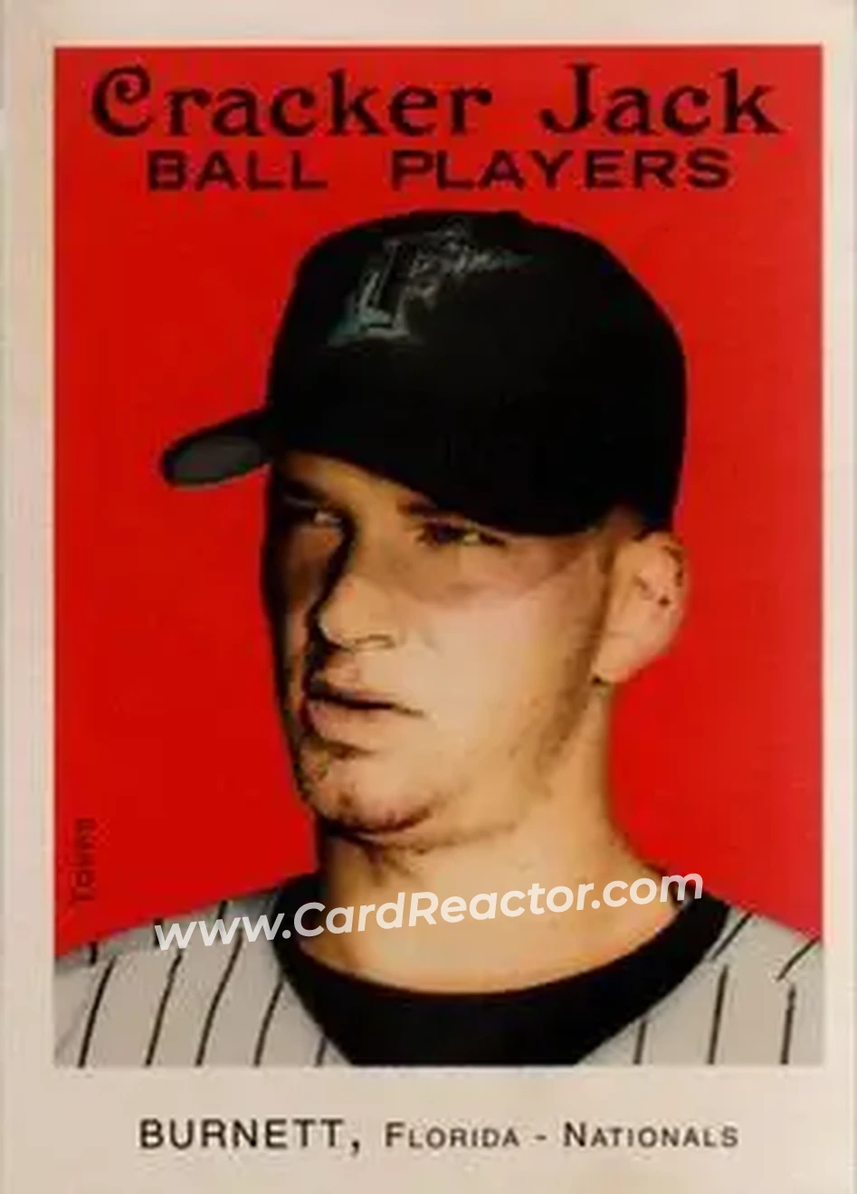 2004 Topps Cracker Jack #225 - A.J. Burnett - Florida Marlins - Front