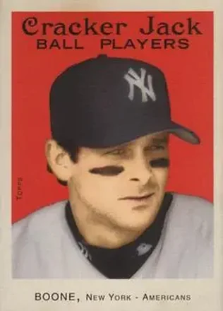 2004 Topps Cracker Jack #230 - Aaron Boone - New York Yankees