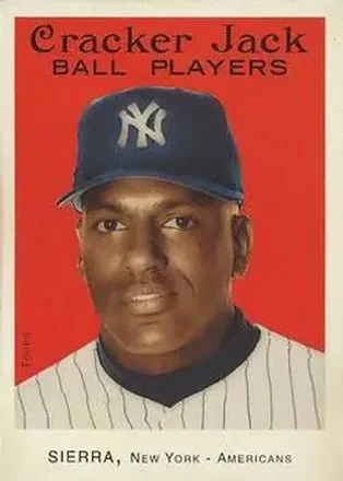 2004 Topps Cracker Jack #233 - Ruben Sierra - New York Yankees