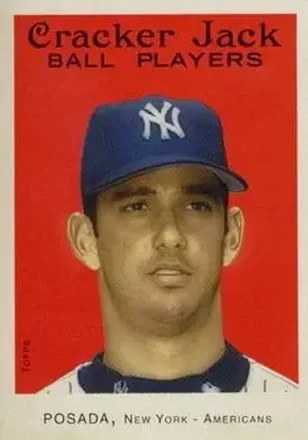 2004 Topps Cracker Jack #236a - Jorge Posada - New York Yankees