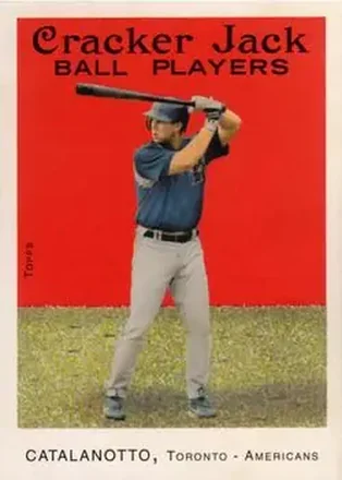 2004 Topps Cracker Jack #89 - Frank Catalanotto - Toronto Blue Jays
