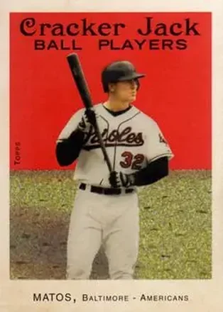 2004 Topps Cracker Jack #101 - Luis Matos - Baltimore Orioles