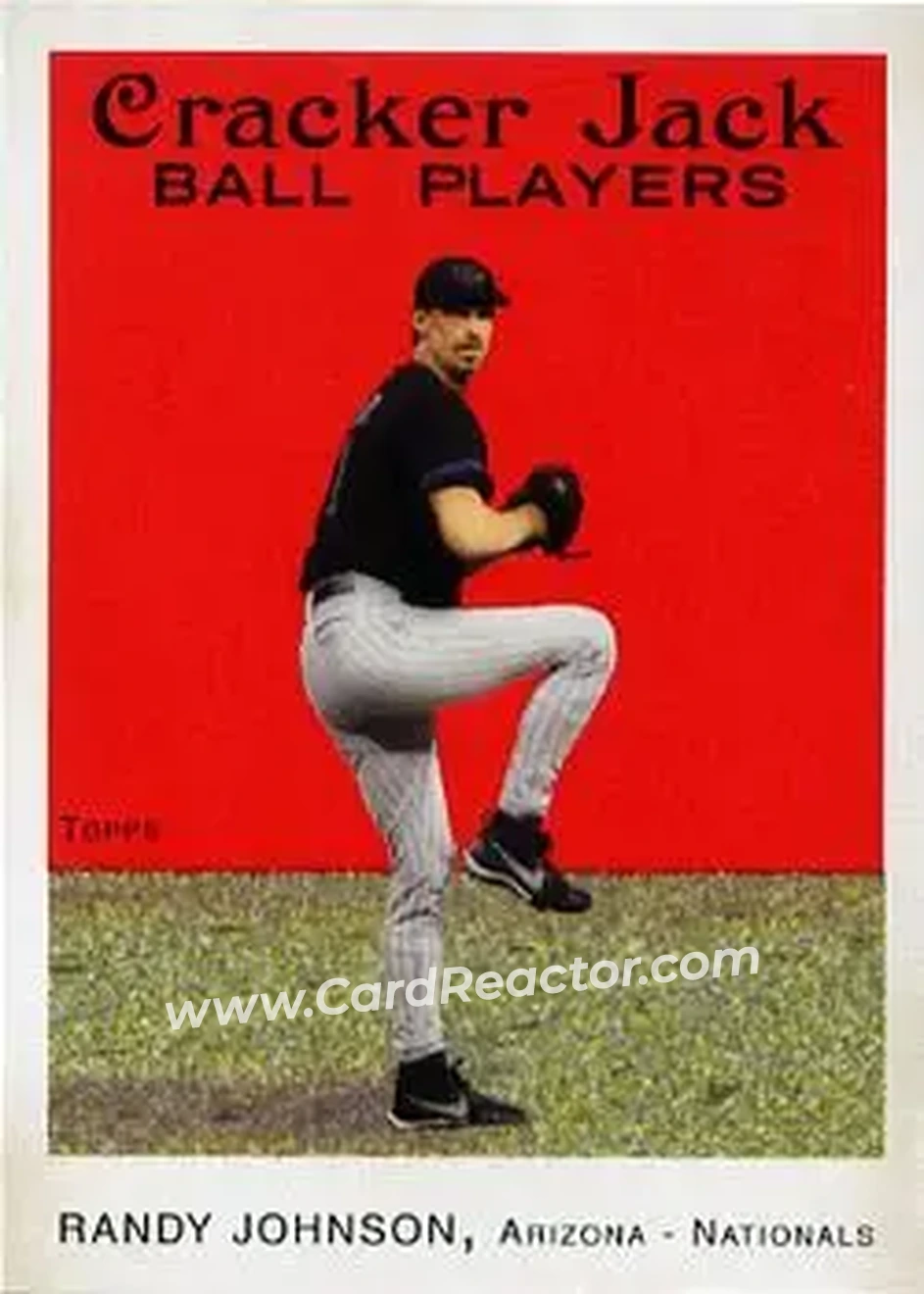 2004 Topps Cracker Jack #103 - Randy Johnson - Arizona Diamondbacks - Front