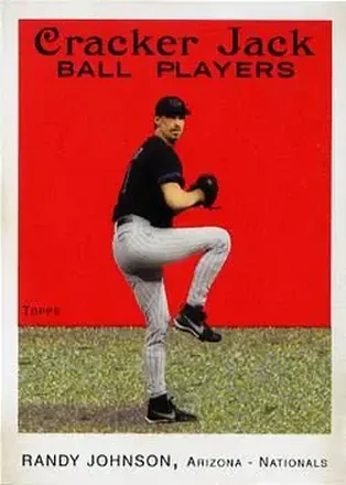 2004 Topps Cracker Jack #103 - Randy Johnson - Arizona Diamondbacks