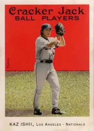 2004 Topps Cracker Jack #114 - Kazuhisa Ishii - Los Angeles Dodgers