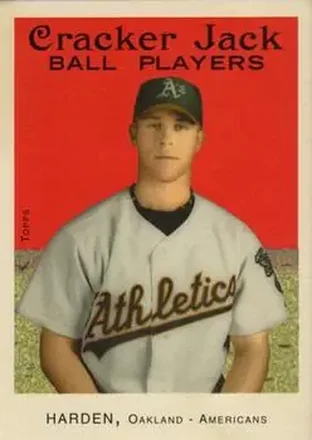 2004 Topps Cracker Jack #145 - Rich Harden - Oakland Athletics