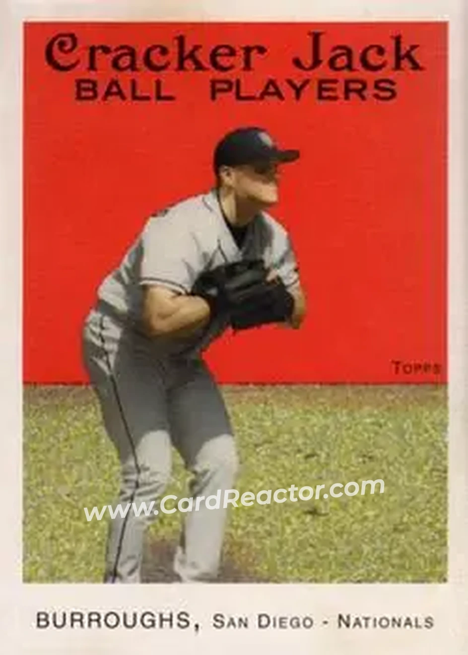 2004 Topps Cracker Jack #150 - Sean Burroughs - San Diego Padres - Front