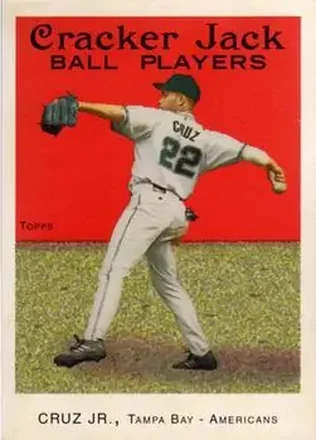 2004 Topps Cracker Jack #157 - Jose Cruz - Tampa Bay Devil Rays