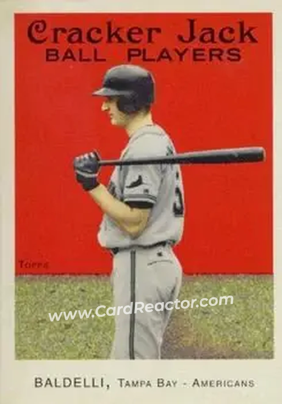 2004 Topps Cracker Jack #167 - Rocco Baldelli - Tampa Bay Devil Rays - Front 2004 Topps Cracker Jack #167 - Rocco Baldelli - Tampa Bay Devil Rays - Front