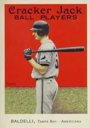 2004 Topps Cracker Jack #167 - Rocco Baldelli - Tampa Bay Devil Rays