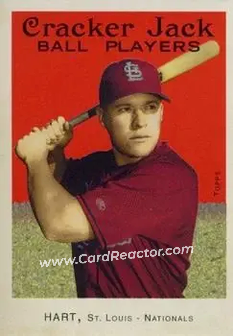 2004 Topps Cracker Jack #172 - Bo Hart - St. Louis Cardinals - Front