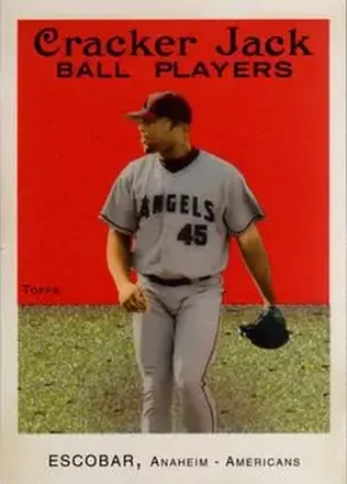 2004 Topps Cracker Jack #173 - Kelvim Escobar - Anaheim Angels