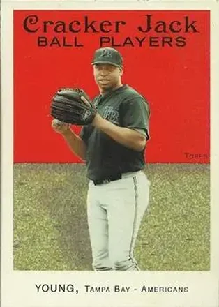 2004 Topps Cracker Jack #179 - Delmon Young - Tampa Bay Devil Rays