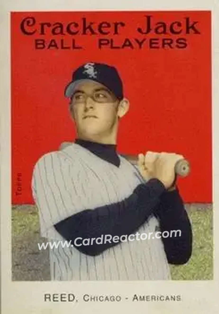 2004 Topps Cracker Jack #182 - Jeremy Reed - Chicago White Sox - Front