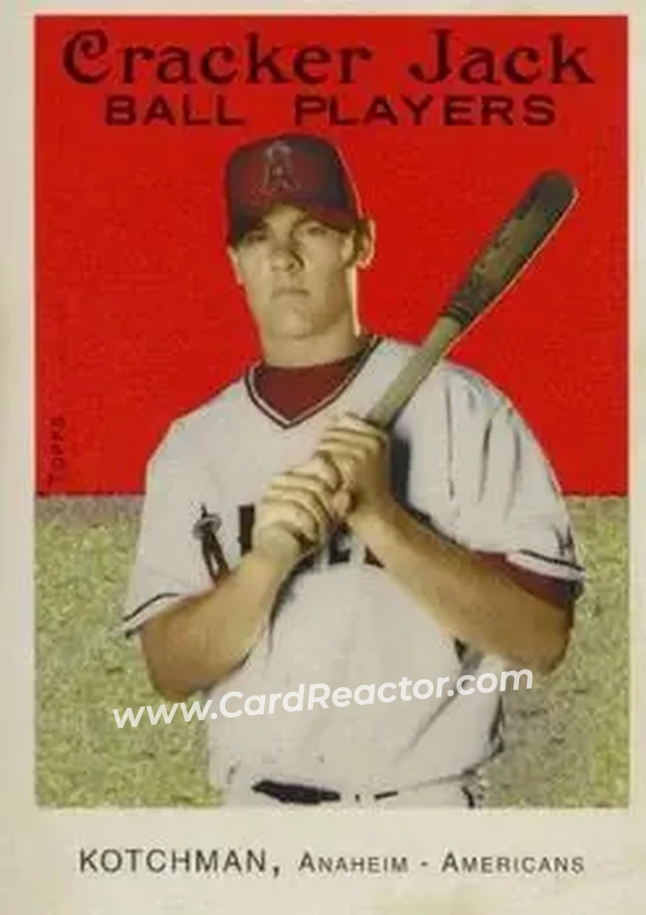 2004 Topps Cracker Jack #184 - Casey Kotchman - Anaheim Angels - Front