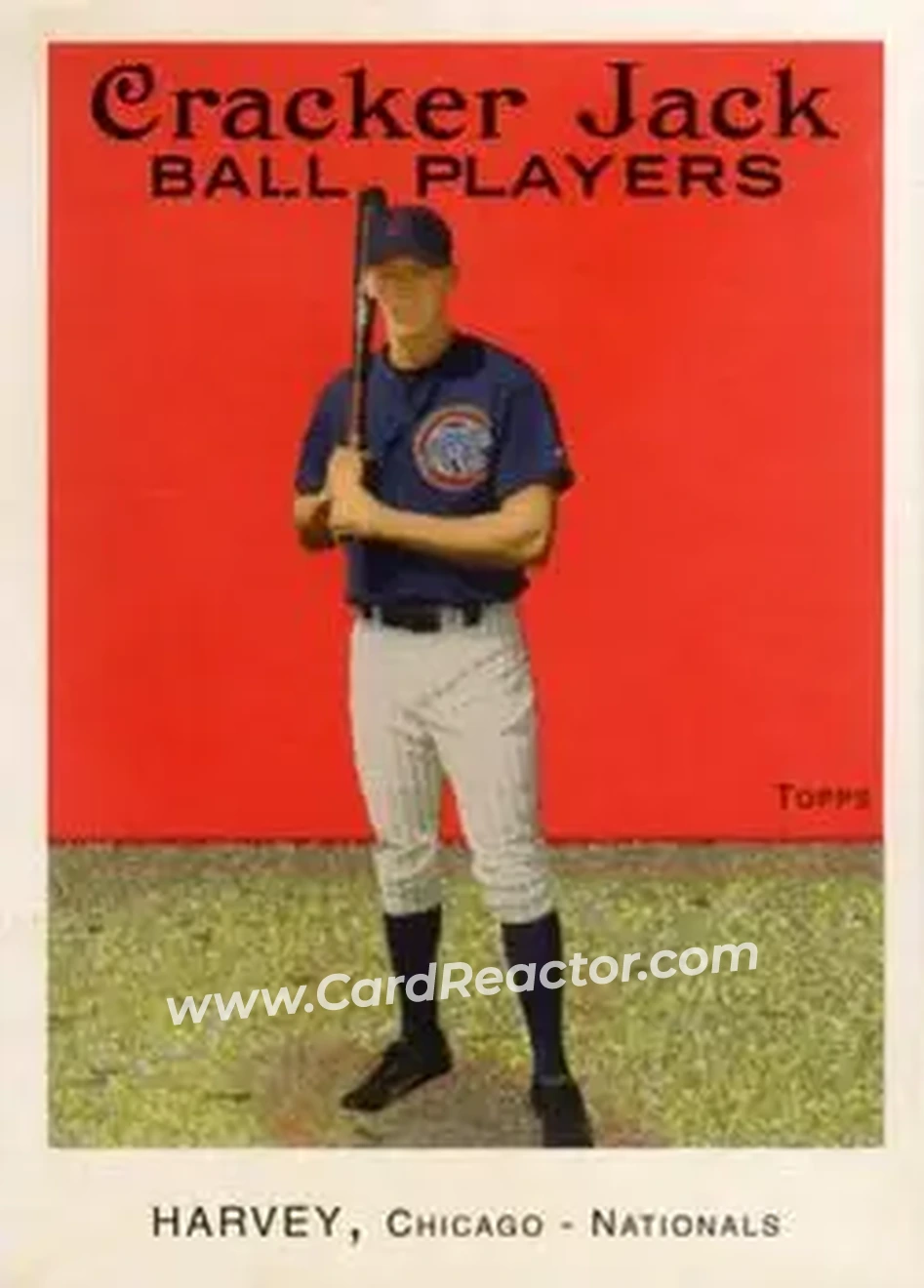 2004 Topps Cracker Jack #187 - Ryan Harvey - Chicago Cubs - Front