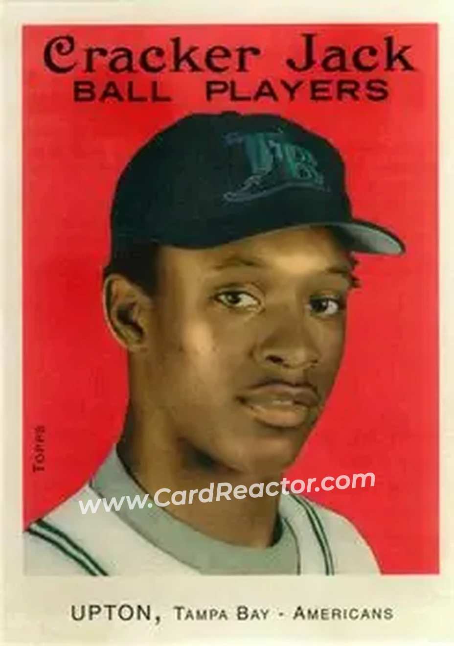 2004 Topps Cracker Jack #192 - B.J. Upton - Tampa Bay Devil Rays - Front