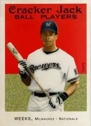 2004 Topps Cracker Jack #195 - Rickie Weeks - Milwaukee Brewers
