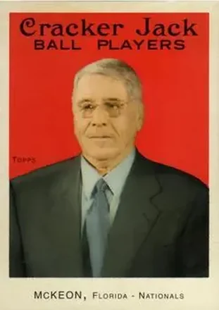 2004 Topps Cracker Jack #218 - Jack McKeon - Florida Marlins