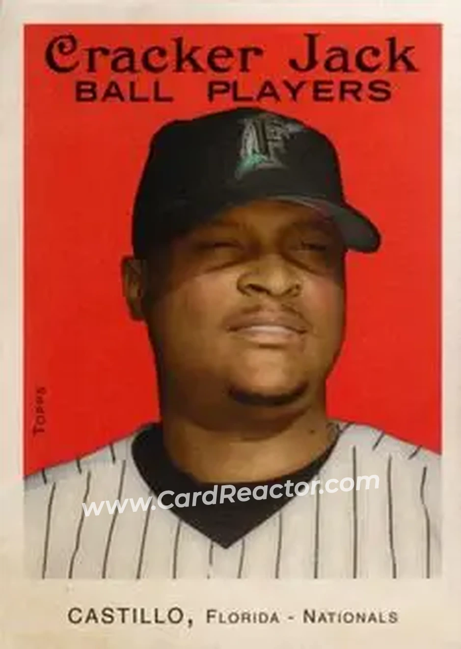 2004 Topps Cracker Jack #221 - Luis Castillo - Florida Marlins - Front