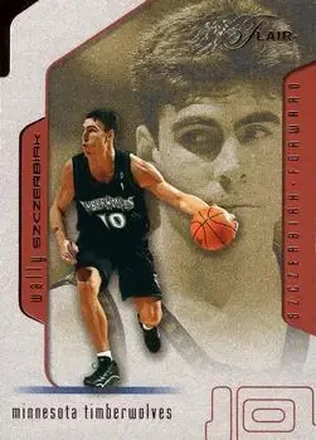 2001-02 Flair #10 - Wally Szczerbiak - Minnesota Timberwolves