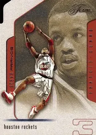 2001-02 Flair #14 - Steve Francis - Houston Rockets