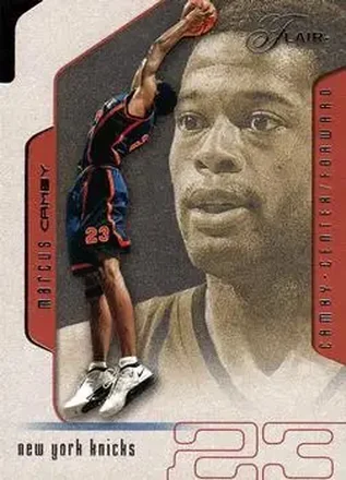 2001-02 Flair #23 - Marcus Camby - New York Knicks