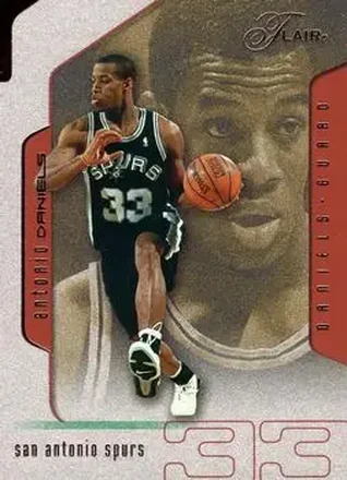 2001-02 Flair #39 - Antonio Daniels - San Antonio Spurs