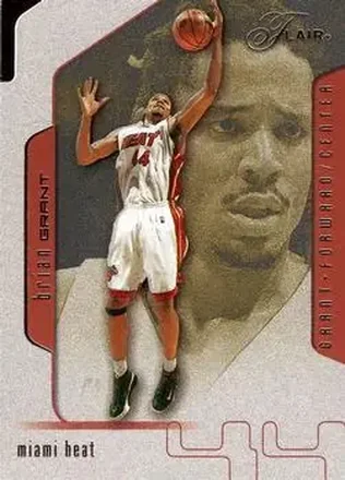 2001-02 Flair #44 - Brian Grant - Miami Heat