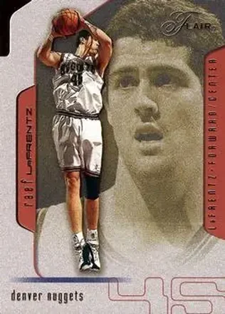 2001-02 Flair #45 - Raef LaFrentz - Denver Nuggets
