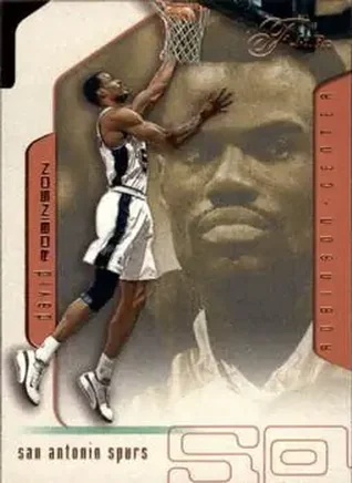 2001-02 Flair #50 - David Robinson - San Antonio Spurs