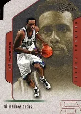 2001-02 Flair #64 - Tim Thomas - Milwaukee Bucks