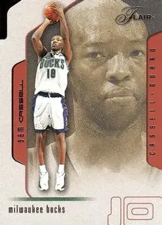 2001-02 Flair #71 - Sam Cassell - Milwaukee Bucks
