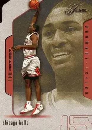 2001-02 Flair #76 - Metta World Peace - Chicago Bulls