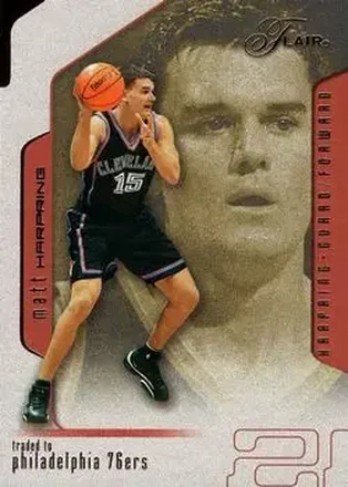 2001-02 Flair #77 - Matt Harpring - Philadelphia 76ers