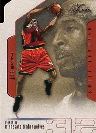 2001-02 Flair #83 - Joe Smith - Minnesota Timberwolves