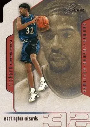 2001-02 Flair #85 - Rip Hamilton - Washington Wizards