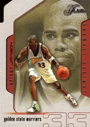 2001-02 Flair #86 - Antawn Jamison - Golden State Warriors