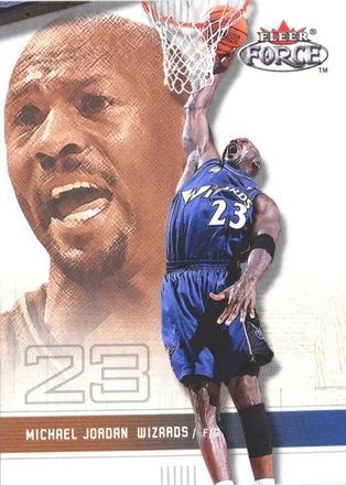 2001-02 Fleer Force #61 - Michael Jordan