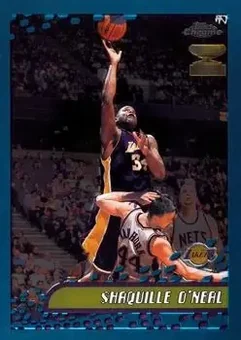 2001-02 Topps Chrome #1 - Shaquille O'Neal