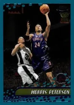 2001-02 Topps Chrome #82 - Morris Peterson - Toronto Raptors