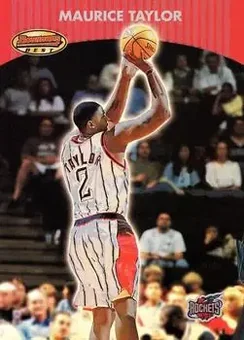 2000-01 Bowman's Best #23 - Maurice Taylor - Houston Rockets