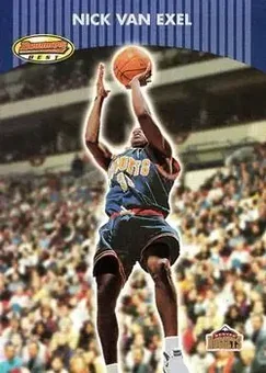 2000-01 Bowman's Best #25 - Nick Van Exel - Denver Nuggets