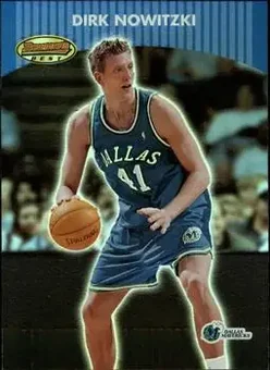 2000-01 Bowman's Best #60 - Dirk Nowitzki - Dallas Mavericks