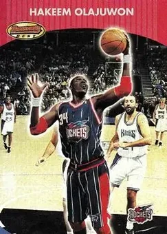 2000-01 Bowman's Best #67 - Hakeem Olajuwon - Houston Rockets