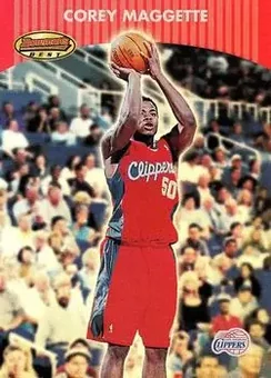 2000-01 Bowman's Best #68 - Corey Maggette - Los Angeles Clippers