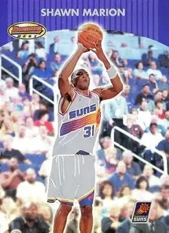 2000-01 Bowman's Best #82 - Shawn Marion - Phoenix Suns