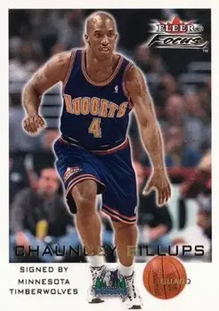 2000-01 Fleer Focus #25 - Chauncey Billups - Denver Nuggets